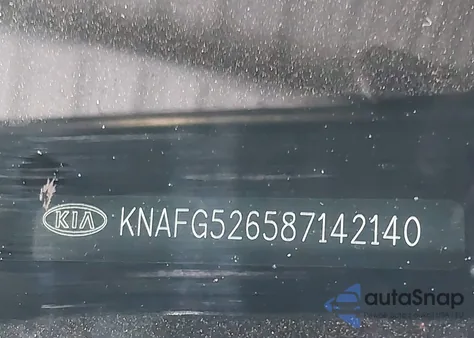 2008 Kia Rondo Lx V6 из США, поврежденный, VIN KNAFG526587142140